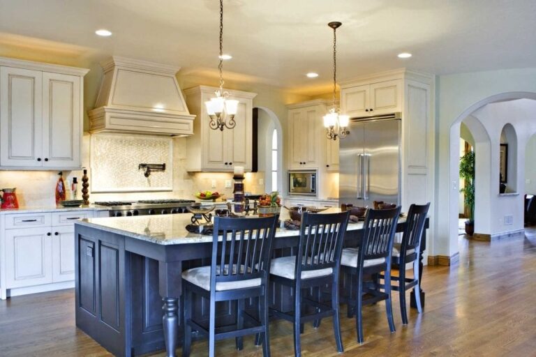 cabinet painting mountain skyline painting Arvada 768x512