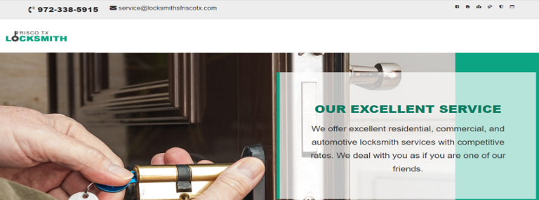 Locksmiths Frisco TX 768x285