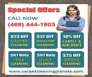 Carpet Cleaning Plano TX offer