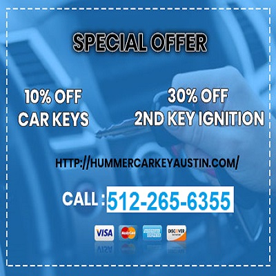 Hummer Car Key Austin coupon