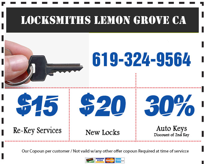rekey locks lemon grove ca