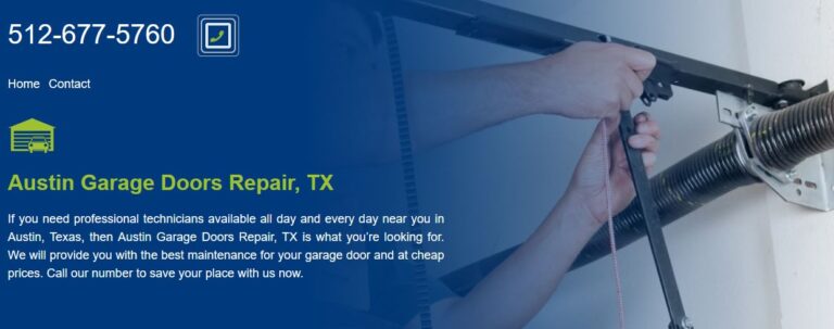 Austin Garage Doors Repair Capture 768x303