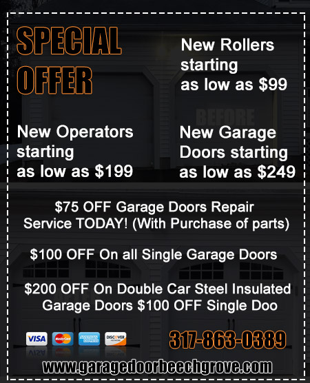 garage door beech grove coupon