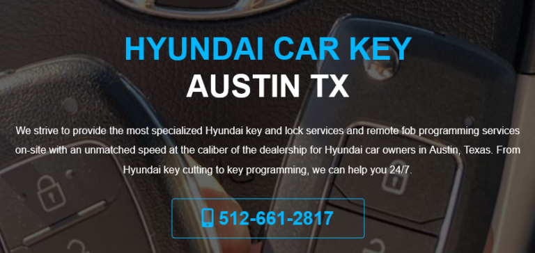Hyundai Car KeyLocksmith Issue logo 768x364