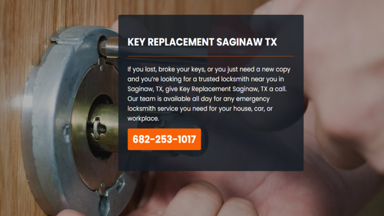 Key Replacement Saginaw 768x432