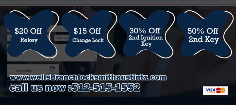 Wells Branch Locksmith Austin TX coupon 768x342
