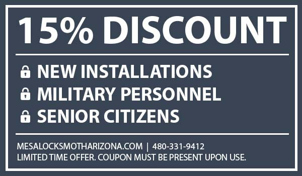 locksmith discount coupon mesa arizona