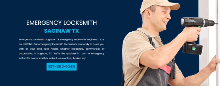 Emergency Locksmith Saginaw 768x303