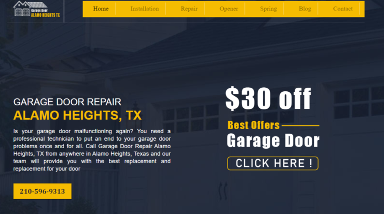 Garage door services 768x429