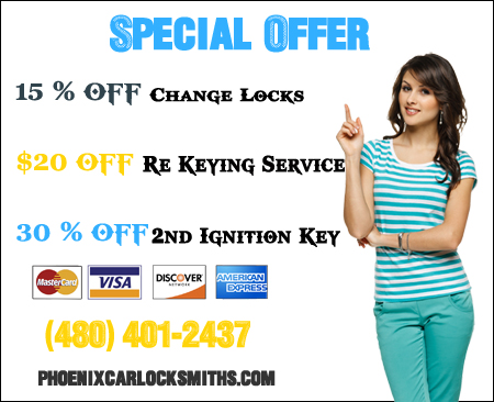 car locksmith phoenix offer