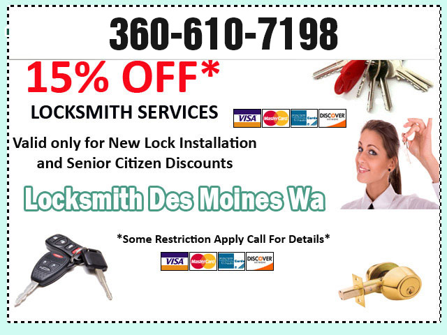des moines wa locksmith coupon