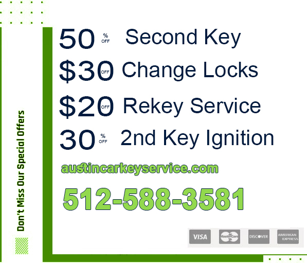 Austin Car Key Service TX coupon
