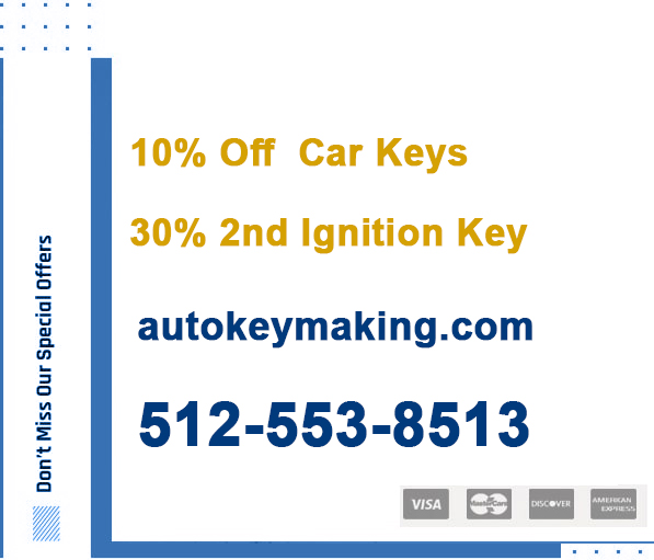 Auto Key Making Austin TX coupon