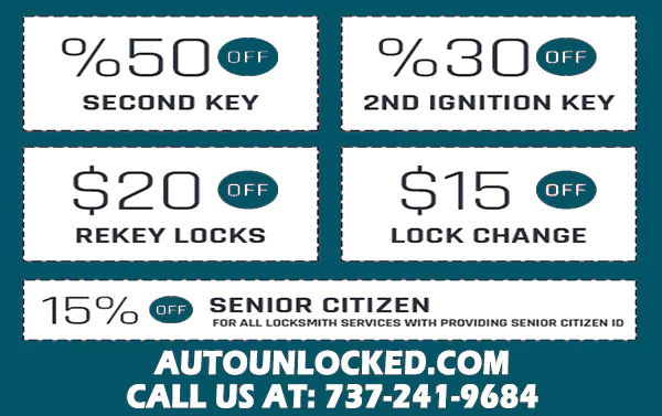 Auto Unlocked Austin TX coupon