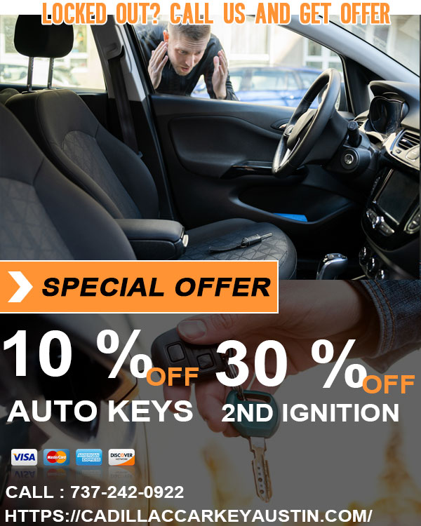 Cadillac Car Key Austin TX coupon