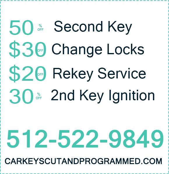 Car Keys Cut And Programmed Austin TX coupon