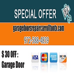 Garage Doors Repair Carrollton TX COUPON
