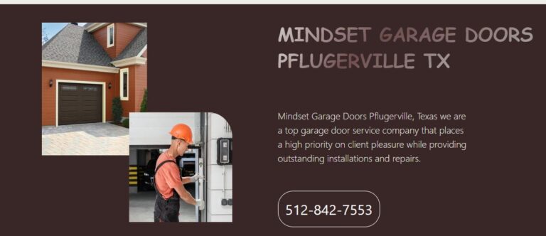 Mindset Garage Doors Pflugerville TX Capture 768x332