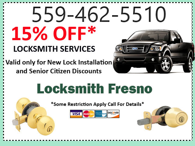 fresno ca locksmith coupon