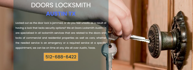 Doors Locksmith Austin TX 768x280