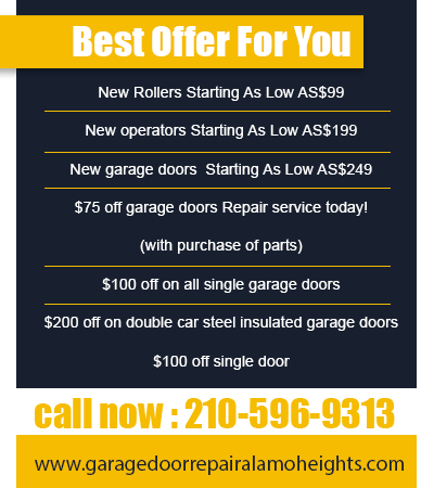 Garage Door Repair Alamo Heights TX