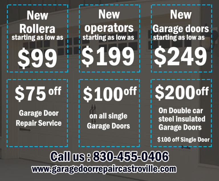 Garage Door Repair Castroville TX 768x634