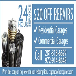 Dallas Garage Door TX COUPON2