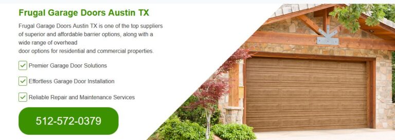 Frugal Garage Doors Austin TX Capture 768x274