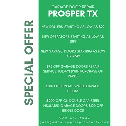 Garage Door Repair ProsperTX coupon2