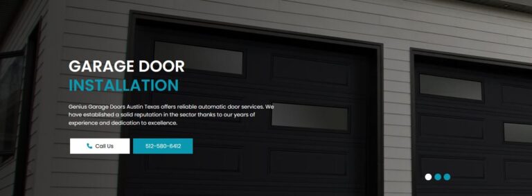 Genius Garage Doors Austin TX 1 Capture 768x283