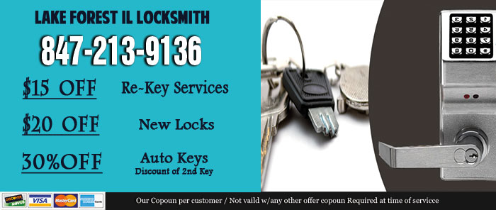 locksmith key discount lake forest il