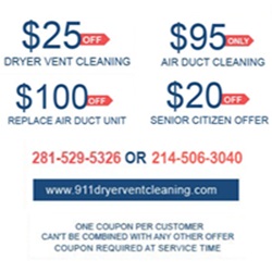 911 dryer vent cleaning