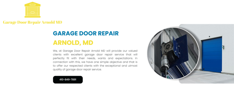 Garage Door Repair in Arnold MD 768x291