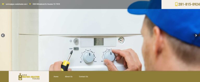 Gas Water Heater Repair TX 768x317