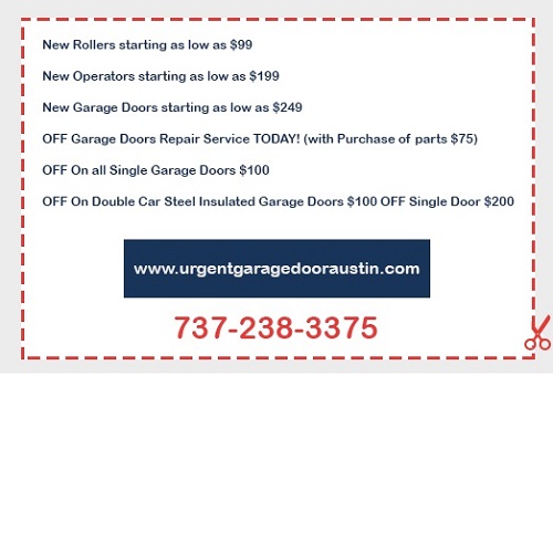 Urgent Garage Door Austin TX coupon