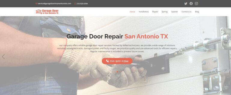 garage door in san antonio 768x316