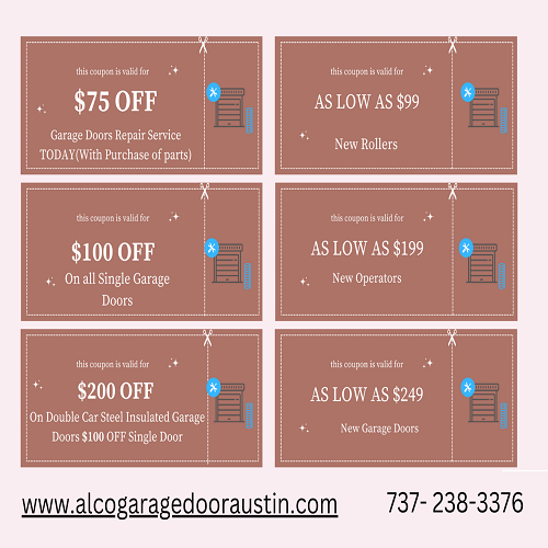 Alco Garage Door Austin TX offer