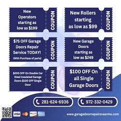 Garage Door Repairs Near Me DallasTX COUPON1