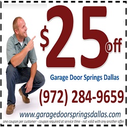 Garage Door Springs Dallas coupon