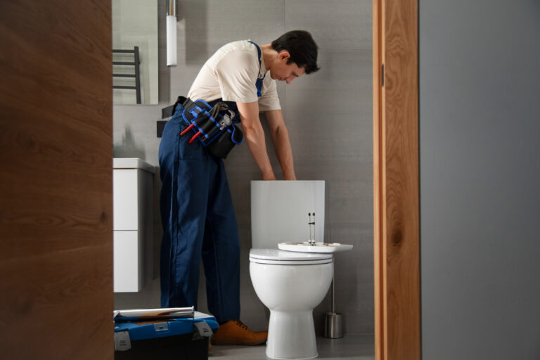 male plumber working fix problems client s house 768x512