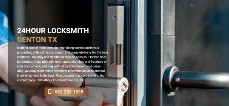 24Hour Locksmith Denton 768x356