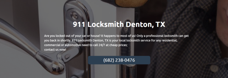 911 Locksmith Denton 768x265