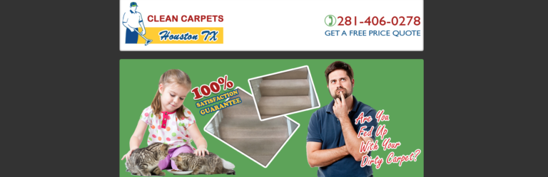 Clean Carpets Houston TX 768x249