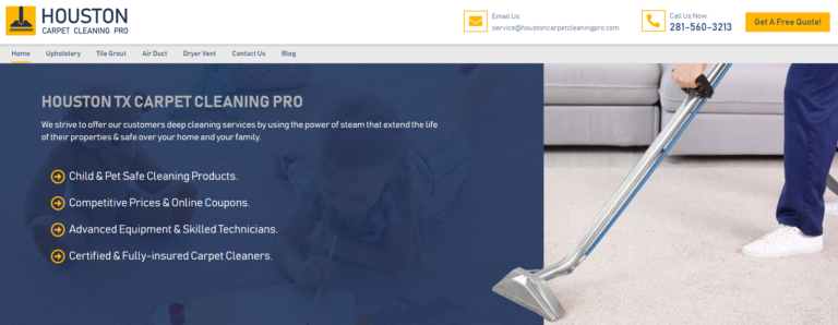 Houston TX Carpet Cleaning Pro 768x298