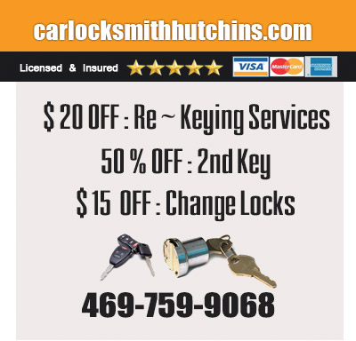 car locksmith hutchins offer