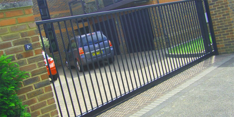 sliding metal gates Star Gate Fence 768x384