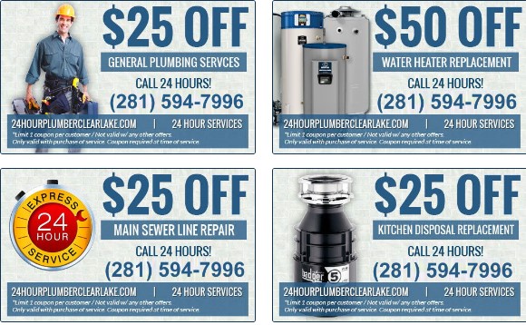 24 Hour Plumber Clear Lake City