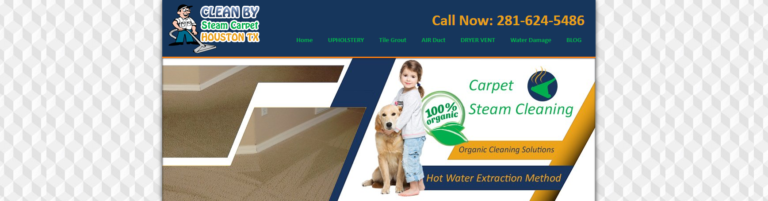 Clean by Steam Carpet Houston TX 768x201