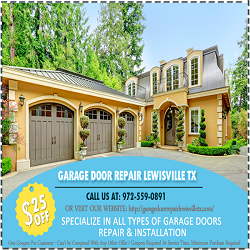 Garage Door Repair Lewisville TX COUPON