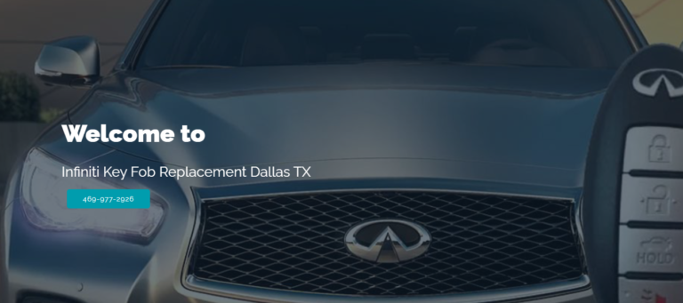 Infiniti Key Replacement 768x341